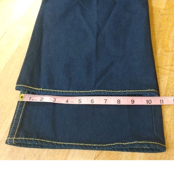 Levi's Wide Leg Real Loose Jeans Men Sz 38 Blue Denim Type 1 Vtg Y2k Skater NOS - Picture 8 of 12